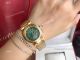 New Copy Cartier Pasha Gold Case & Strap Deep Green Face Wristwatch With Arabic Markers (7)_th.JPG